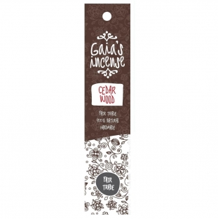 Gaia Incense Cedar wood